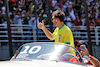 GP BRASILE, Pierre Gasly (FRA) AlphaTauri on the drivers parade.
13.11.2022. Formula 1 World Championship, Rd 21, Brazilian Grand Prix, Sao Paulo, Brazil, Gara Day.
- www.xpbimages.com, EMail: requests@xpbimages.com © Copyright: Bearne / XPB Images
