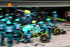GP BRASILE, Sebastian Vettel (GER) Aston Martin F1 Team AMR22 makes a pit stop.
13.11.2022. Formula 1 World Championship, Rd 21, Brazilian Grand Prix, Sao Paulo, Brazil, Gara Day.
- www.xpbimages.com, EMail: requests@xpbimages.com © Copyright: Batchelor / XPB Images