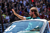 GP BRASILE, Sebastian Vettel (GER) Aston Martin F1 Team on the drivers parade.
13.11.2022. Formula 1 World Championship, Rd 21, Brazilian Grand Prix, Sao Paulo, Brazil, Gara Day.
- www.xpbimages.com, EMail: requests@xpbimages.com © Copyright: Bearne / XPB Images