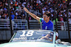GP BRASILE, Lance Stroll (CDN) Aston Martin F1 Team on the drivers parade.
13.11.2022. Formula 1 World Championship, Rd 21, Brazilian Grand Prix, Sao Paulo, Brazil, Gara Day.
- www.xpbimages.com, EMail: requests@xpbimages.com © Copyright: Bearne / XPB Images