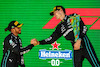GP BRASILE, Lewis Hamilton (GBR), Mercedes AMG F1  e George Russell (GBR), Mercedes AMG F1 
13.11.2022. Formula 1 World Championship, Rd 21, Brazilian Grand Prix, Sao Paulo, Brazil, Gara Day.
- www.xpbimages.com, EMail: requests@xpbimages.com ¬© Copyright: Charniaux / XPB Images