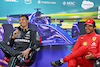 GP BRASILE, (L to R): George Russell (GBR) Mercedes AMG F1 e Carlos Sainz Jr (ESP) Ferrari, in the post race FIA Press Conference.
13.11.2022. Formula 1 World Championship, Rd 21, Brazilian Grand Prix, Sao Paulo, Brazil, Gara Day.
- www.xpbimages.com, EMail: requests@xpbimages.com © Copyright: Bearne / XPB Images