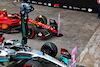 GP BRASILE, Gara winner George Russell (GBR) Mercedes AMG F1 W13 celebrates in parc ferme.
13.11.2022. Formula 1 World Championship, Rd 21, Brazilian Grand Prix, Sao Paulo, Brazil, Gara Day.
 - www.xpbimages.com, EMail: requests@xpbimages.com © Copyright: Coates / XPB Images