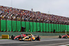 GP BRASILE, Charles Leclerc (MON) Ferrari F1-75 e Lando Norris (GBR) McLaren MCL36 battle for position.
13.11.2022. Formula 1 World Championship, Rd 21, Brazilian Grand Prix, Sao Paulo, Brazil, Gara Day.
 - www.xpbimages.com, EMail: requests@xpbimages.com © Copyright: Coates / XPB Images