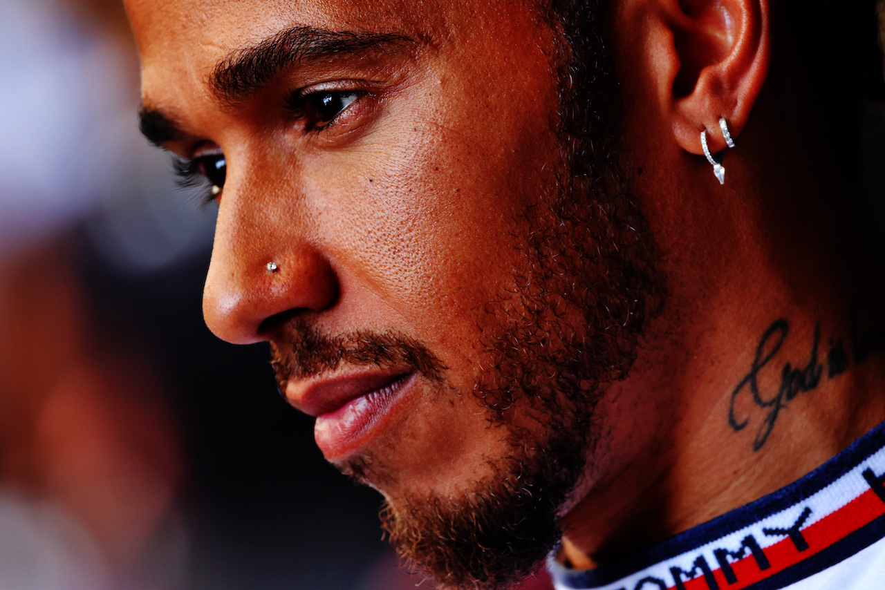 GP BRASILE, Lewis Hamilton (GBR) Mercedes AMG F1.
10.11.2022. Formula 1 World Championship, Rd 21, Brazilian Grand Prix, Sao Paulo, Brazil, Preparation Day.
 - www.xpbimages.com, EMail: requests@xpbimages.com © Copyright: Coates / XPB Images