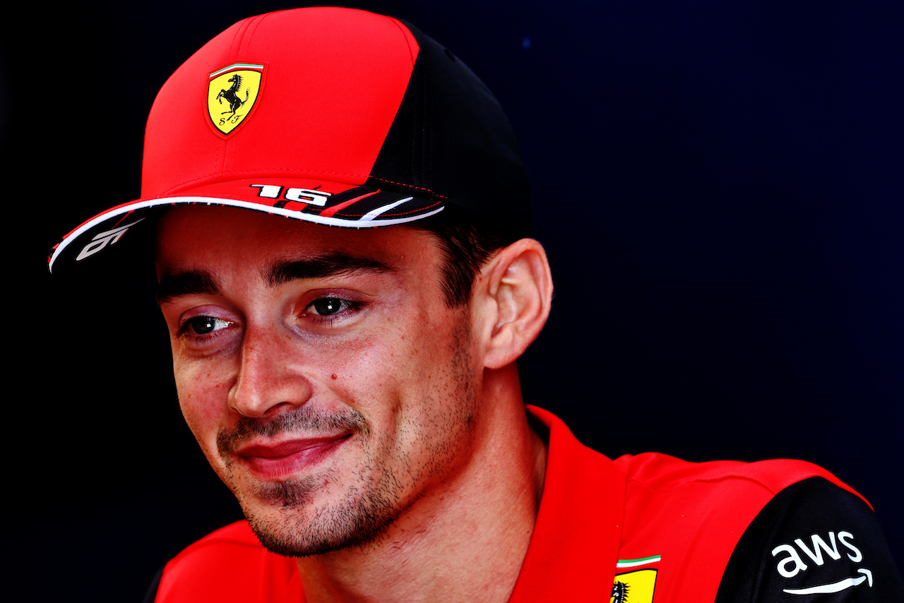 GP BRASILE, Charles Leclerc (MON) Ferrari.
10.11.2022. Formula 1 World Championship, Rd 21, Brazilian Grand Prix, Sao Paulo, Brazil, Preparation Day.
 - www.xpbimages.com, EMail: requests@xpbimages.com © Copyright: Coates / XPB Images