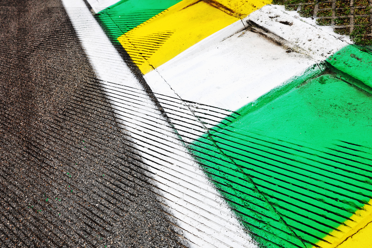 GP BRASILE, Circuit Atmosfera - drainage grooves in the track.
10.11.2022. Formula 1 World Championship, Rd 21, Brazilian Grand Prix, Sao Paulo, Brazil, Preparation Day.
- www.xpbimages.com, EMail: requests@xpbimages.com © Copyright: Bearne / XPB Images