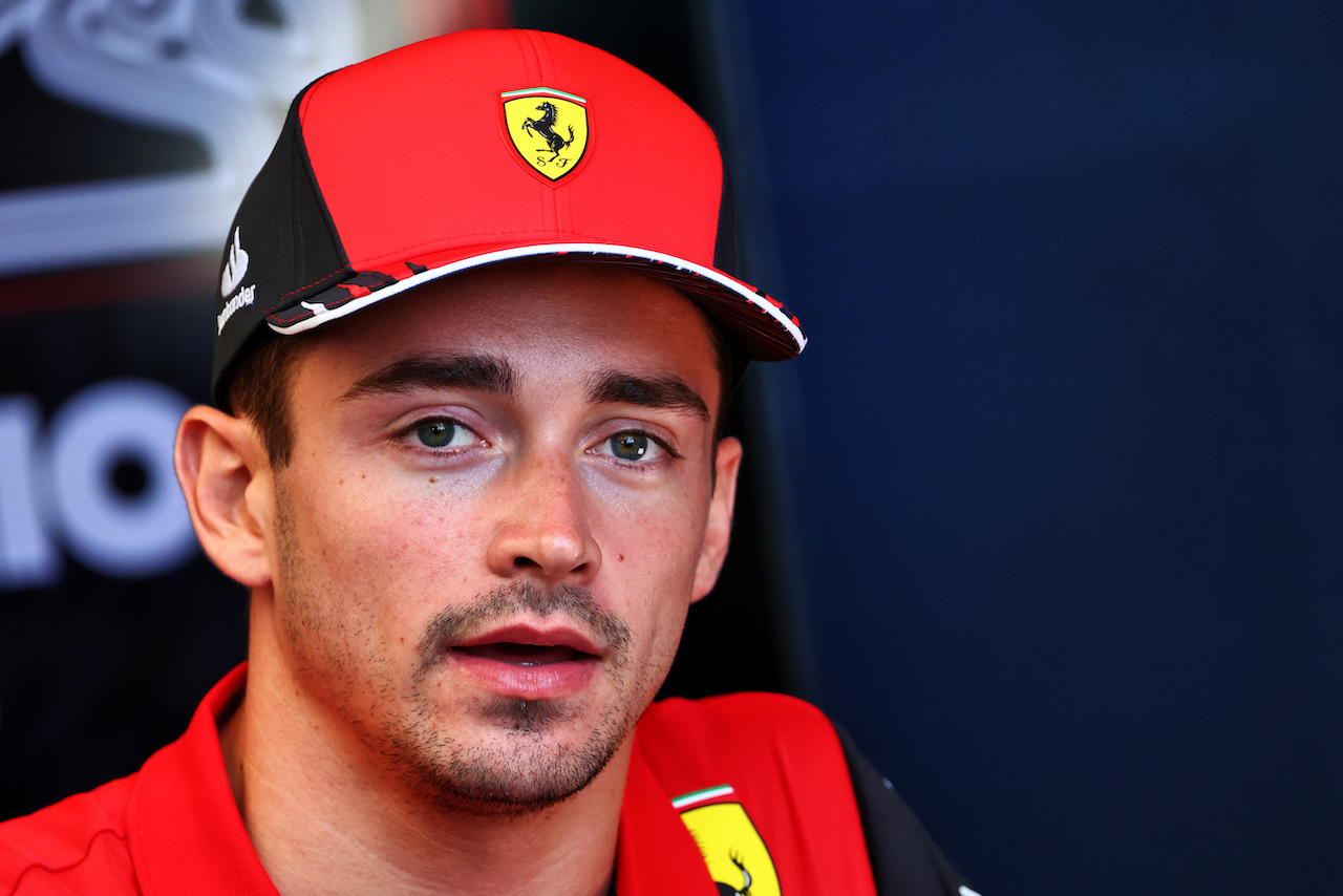 GP BRASILE, Charles Leclerc (MON) Ferrari.
10.11.2022. Formula 1 World Championship, Rd 21, Brazilian Grand Prix, Sao Paulo, Brazil, Preparation Day.
- www.xpbimages.com, EMail: requests@xpbimages.com © Copyright: Batchelor / XPB Images