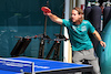 GP BRASILE, Sebastian Vettel (GER) Aston Martin F1 Team plays table tennis in the paddock.
10.11.2022. Formula 1 World Championship, Rd 21, Brazilian Grand Prix, Sao Paulo, Brazil, Preparation Day.
- www.xpbimages.com, EMail: requests@xpbimages.com © Copyright: Batchelor / XPB Images