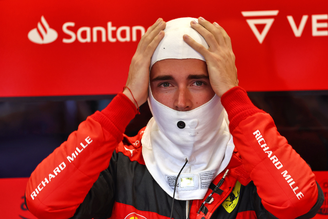 GP BRASILE, Charles Leclerc (MON) Ferrari.
12.11.2022. Formula 1 World Championship, Rd 21, Brazilian Grand Prix, Sao Paulo, Brazil, Sprint Day.
 - www.xpbimages.com, EMail: requests@xpbimages.com © Copyright: Coates / XPB Images