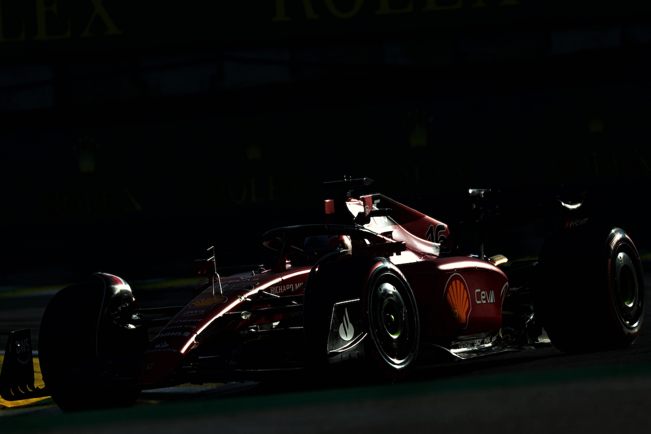 GP BRASILE, Charles Leclerc (MON) Ferrari F1-75.
12.11.2022. Formula 1 World Championship, Rd 21, Brazilian Grand Prix, Sao Paulo, Brazil, Sprint Day.
 - www.xpbimages.com, EMail: requests@xpbimages.com © Copyright: Coates / XPB Images