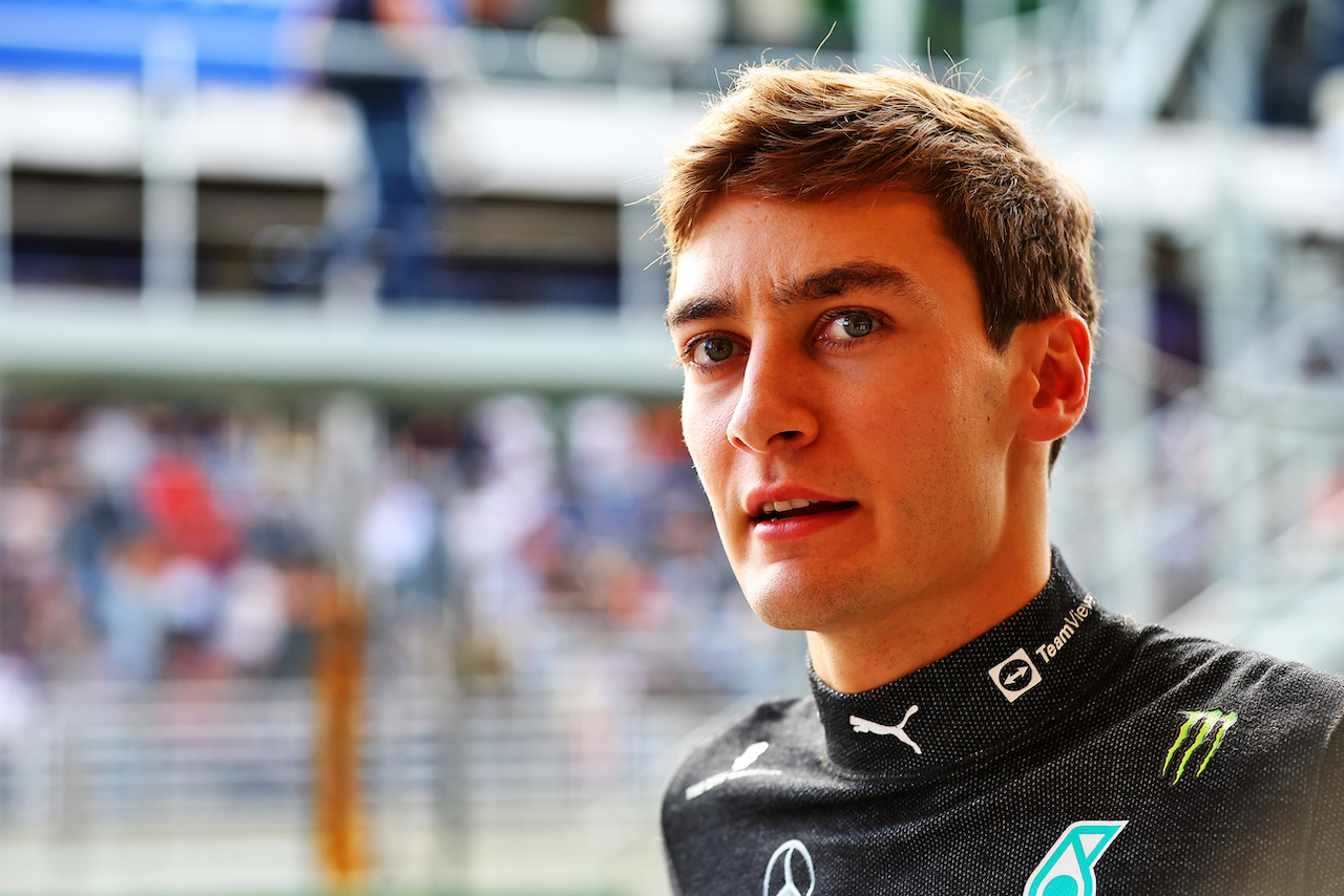 GP BRASILE, George Russell (GBR) Mercedes AMG F1.
12.11.2022. Formula 1 World Championship, Rd 21, Brazilian Grand Prix, Sao Paulo, Brazil, Sprint Day.
- www.xpbimages.com, EMail: requests@xpbimages.com © Copyright: XPB Images