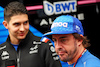 GP BRASILE, Fernando Alonso (ESP) Alpine F1 Team e team mate Esteban Ocon (FRA) Alpine F1 Team.
12.11.2022. Formula 1 World Championship, Rd 21, Brazilian Grand Prix, Sao Paulo, Brazil, Sprint Day.
 - www.xpbimages.com, EMail: requests@xpbimages.com © Copyright: Coates / XPB Images