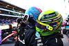 GP BRASILE, George Russell (GBR) Mercedes AMG F1 celebrates finishing first in Sprint parc ferme with third placed team mate Lewis Hamilton (GBR) Mercedes AMG F1.
12.11.2022. Formula 1 World Championship, Rd 21, Brazilian Grand Prix, Sao Paulo, Brazil, Sprint Day.
- www.xpbimages.com, EMail: requests@xpbimages.com © Copyright: Batchelor / XPB Images