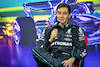 GP BRASILE, George Russell (GBR) Mercedes AMG F1 in the post Sprint FIA Press Conference.
12.11.2022. Formula 1 World Championship, Rd 21, Brazilian Grand Prix, Sao Paulo, Brazil, Sprint Day.
- www.xpbimages.com, EMail: requests@xpbimages.com © Copyright: Batchelor / XPB Images