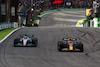 GP BRASILE, George Russell (GBR), Mercedes AMG F1 e Max Verstappen (NLD), Red Bull Racing 
12.11.2022. Formula 1 World Championship, Rd 21, Brazilian Grand Prix, Sao Paulo, Brazil, Sprint Day.
- www.xpbimages.com, EMail: requests@xpbimages.com ¬© Copyright: Charniaux / XPB Images