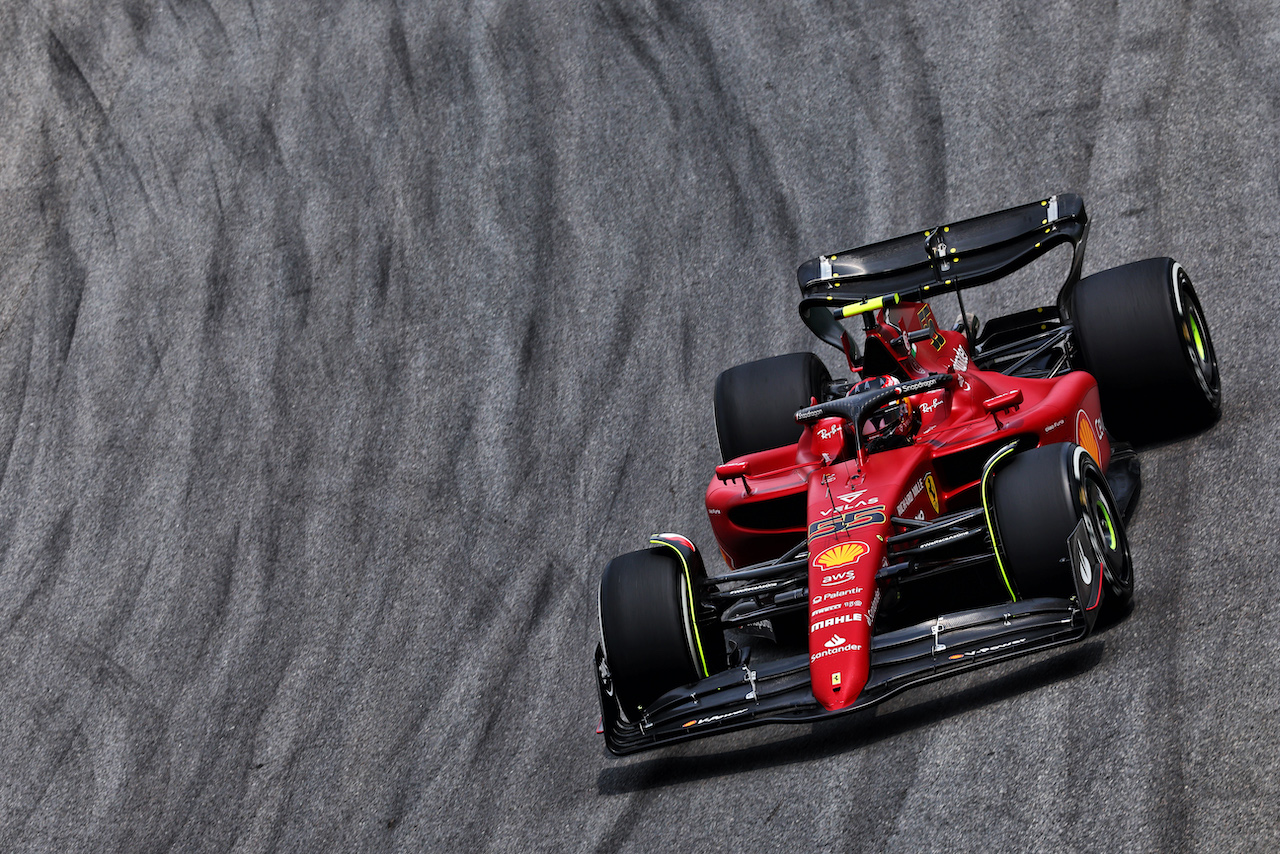 GP BRASILE, Carlos Sainz Jr (ESP) Ferrari F1-75.
11.11.2022. Formula 1 World Championship, Rd 21, Brazilian Grand Prix, Sao Paulo, Brazil, Qualifiche Day.
 - www.xpbimages.com, EMail: requests@xpbimages.com © Copyright: Coates / XPB Images