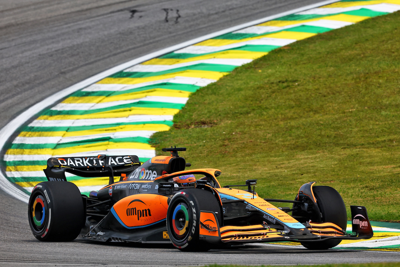 GP BRASILE, Daniel Ricciardo (AUS) McLaren MCL36.
11.11.2022. Formula 1 World Championship, Rd 21, Brazilian Grand Prix, Sao Paulo, Brazil, Qualifiche Day.
- www.xpbimages.com, EMail: requests@xpbimages.com © Copyright: XPB Images