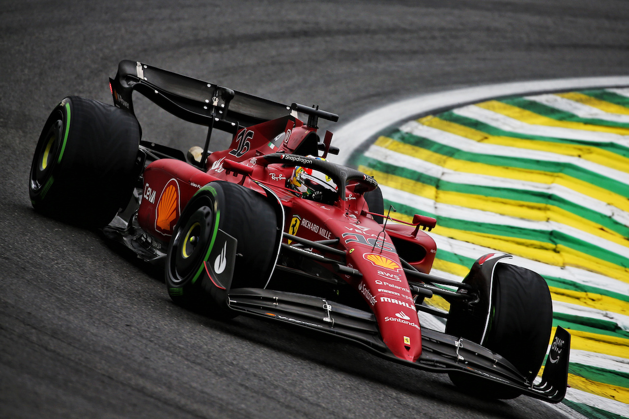 GP BRASILE, Charles Leclerc (MON) Ferrari F1-75.
11.11.2022. Formula 1 World Championship, Rd 21, Brazilian Grand Prix, Sao Paulo, Brazil, Qualifiche Day.
- www.xpbimages.com, EMail: requests@xpbimages.com © Copyright: XPB Images