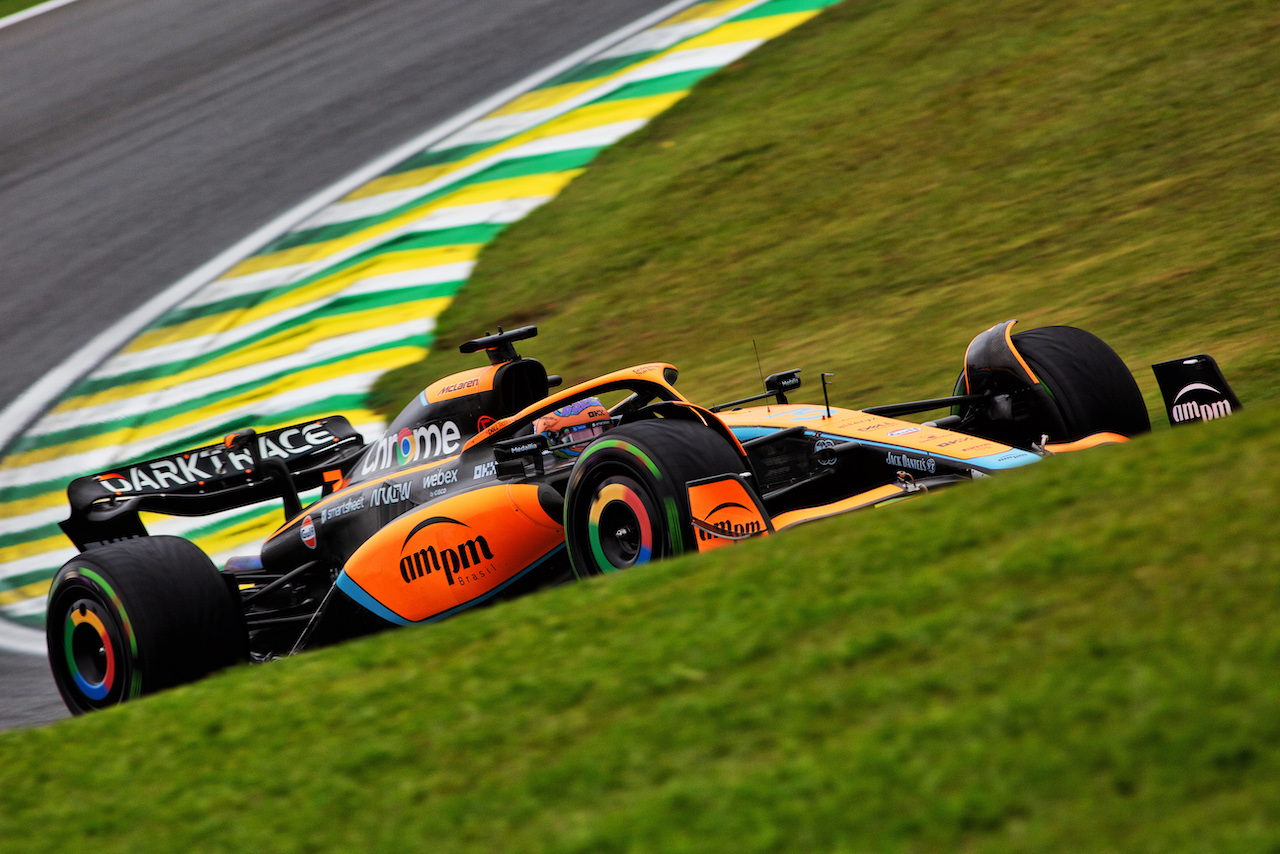 GP BRASILE, Daniel Ricciardo (AUS) McLaren MCL36.
11.11.2022. Formula 1 World Championship, Rd 21, Brazilian Grand Prix, Sao Paulo, Brazil, Qualifiche Day.
- www.xpbimages.com, EMail: requests@xpbimages.com © Copyright: XPB Images