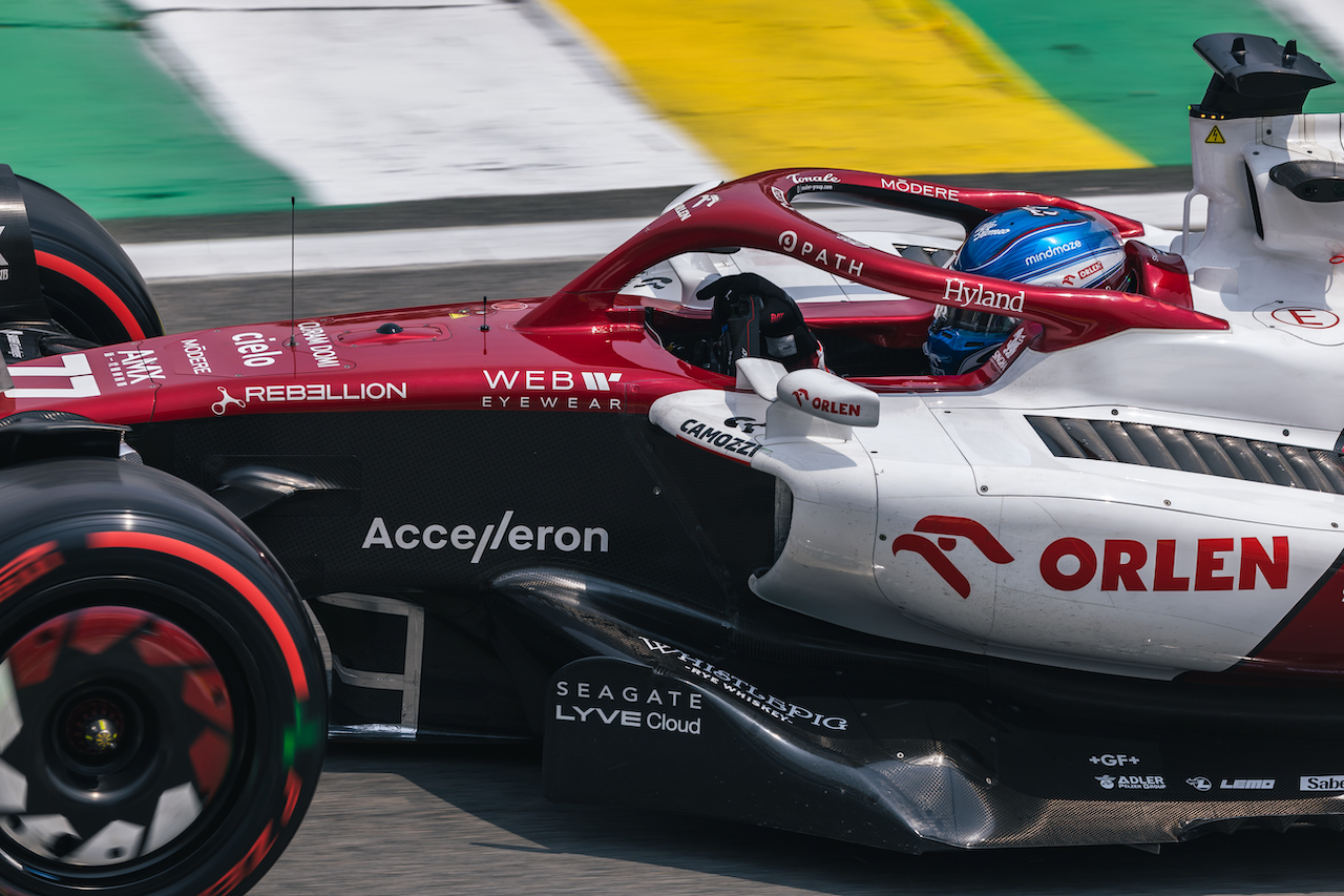 GP BRASILE, Valtteri Bottas (FIN) Alfa Romeo F1 Team C42.
11.11.2022. Formula 1 World Championship, Rd 21, Brazilian Grand Prix, Sao Paulo, Brazil, Qualifiche Day.
- www.xpbimages.com, EMail: requests@xpbimages.com © Copyright: Bearne / XPB Images