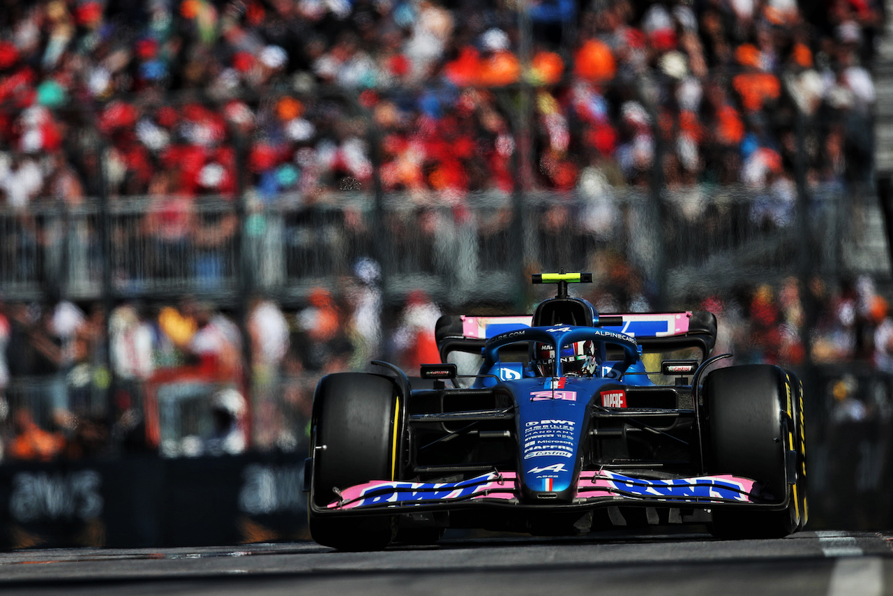 GP CANADA, Esteban Ocon (FRA) Alpine F1 Team A522.
19.06.2022. Formula 1 World Championship, Rd 9, Canadian Grand Prix, Montreal, Canada, Gara Day.
 - www.xpbimages.com, EMail: requests@xpbimages.com © Copyright: Coates / XPB Images