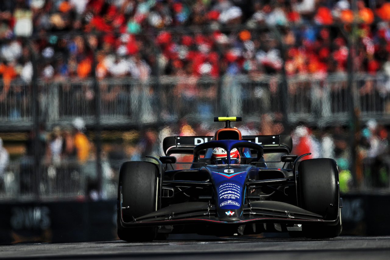 GP CANADA, Nicholas Latifi (CDN) Williams Racing FW44.
19.06.2022. Formula 1 World Championship, Rd 9, Canadian Grand Prix, Montreal, Canada, Gara Day.
 - www.xpbimages.com, EMail: requests@xpbimages.com © Copyright: Coates / XPB Images