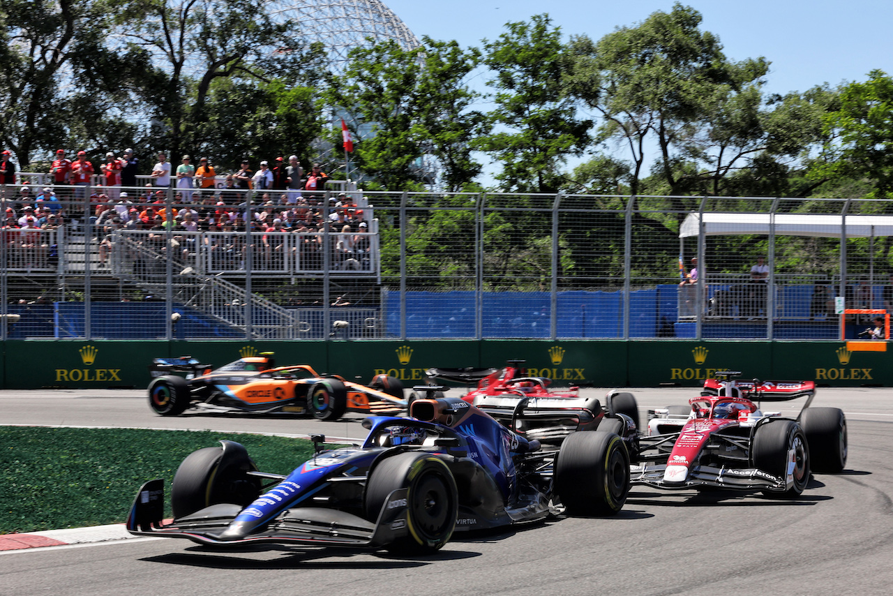 GP CANADA, Alexander Albon (THA) Williams Racing FW44.
19.06.2022. Formula 1 World Championship, Rd 9, Canadian Grand Prix, Montreal, Canada, Gara Day.
- www.xpbimages.com, EMail: requests@xpbimages.com © Copyright: Bearne / XPB Images