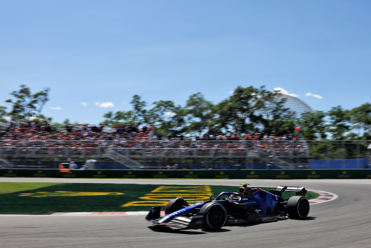 GP CANADA, Nicholas Latifi (CDN) Williams Racing FW44.
19.06.2022. Formula 1 World Championship, Rd 9, Canadian Grand Prix, Montreal, Canada, Gara Day.
- www.xpbimages.com, EMail: requests@xpbimages.com © Copyright: Bearne / XPB Images