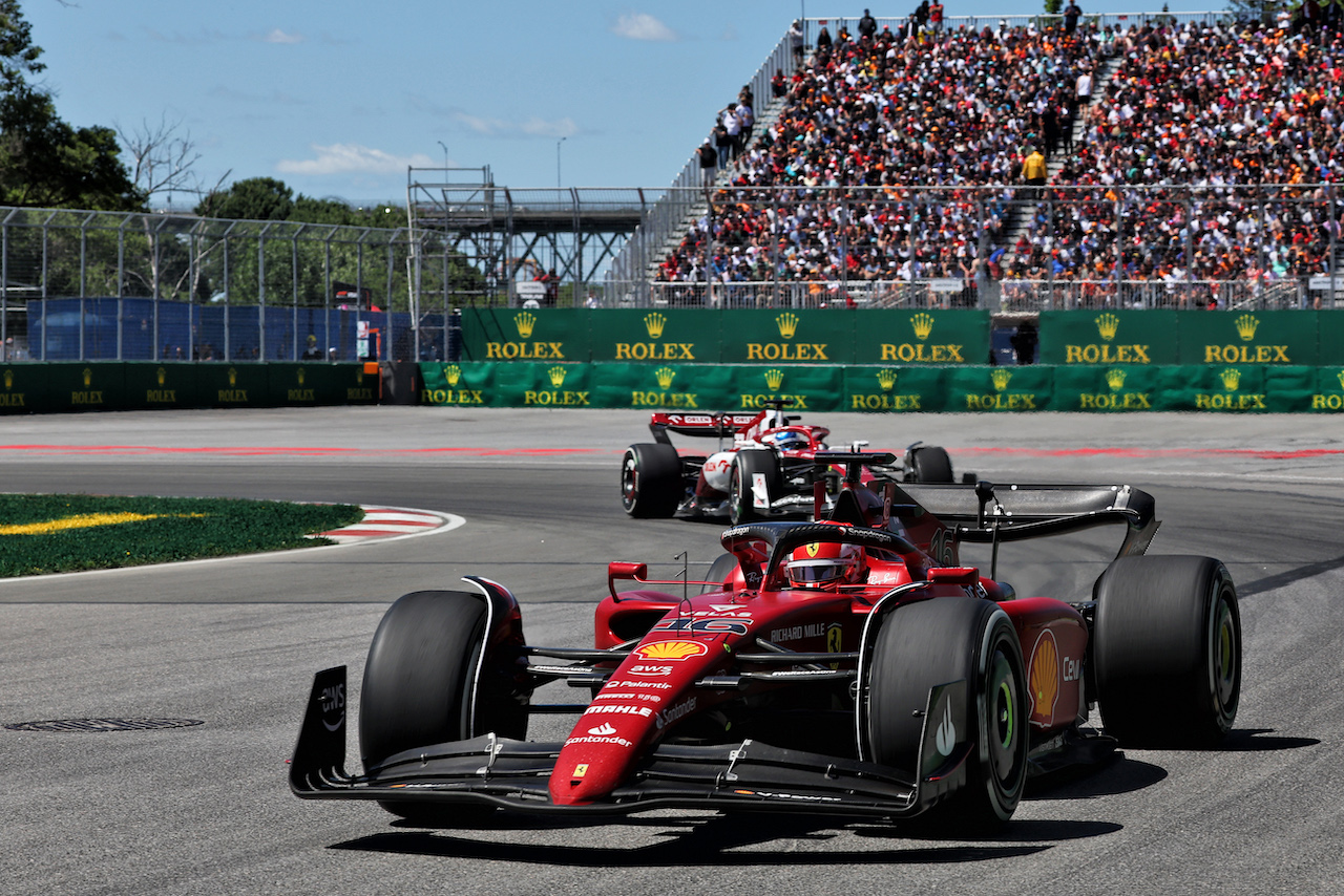 GP CANADA, Charles Leclerc (MON) Ferrari F1-75.
19.06.2022. Formula 1 World Championship, Rd 9, Canadian Grand Prix, Montreal, Canada, Gara Day.
- www.xpbimages.com, EMail: requests@xpbimages.com © Copyright: Bearne / XPB Images