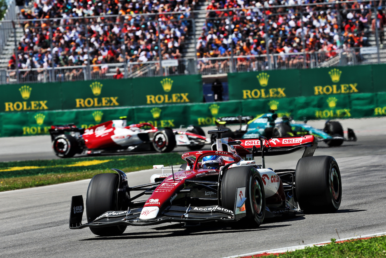 GP CANADA, Valtteri Bottas (FIN) Alfa Romeo F1 Team C42.
19.06.2022. Formula 1 World Championship, Rd 9, Canadian Grand Prix, Montreal, Canada, Gara Day.
- www.xpbimages.com, EMail: requests@xpbimages.com © Copyright: Bearne / XPB Images