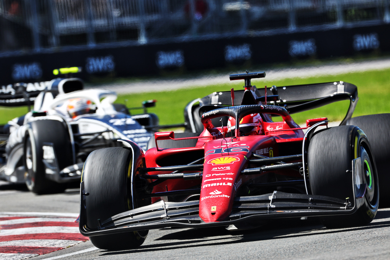 GP CANADA, Charles Leclerc (MON) Ferrari F1-75.
19.06.2022. Formula 1 World Championship, Rd 9, Canadian Grand Prix, Montreal, Canada, Gara Day.
- www.xpbimages.com, EMail: requests@xpbimages.com © Copyright: Charniaux / XPB Images