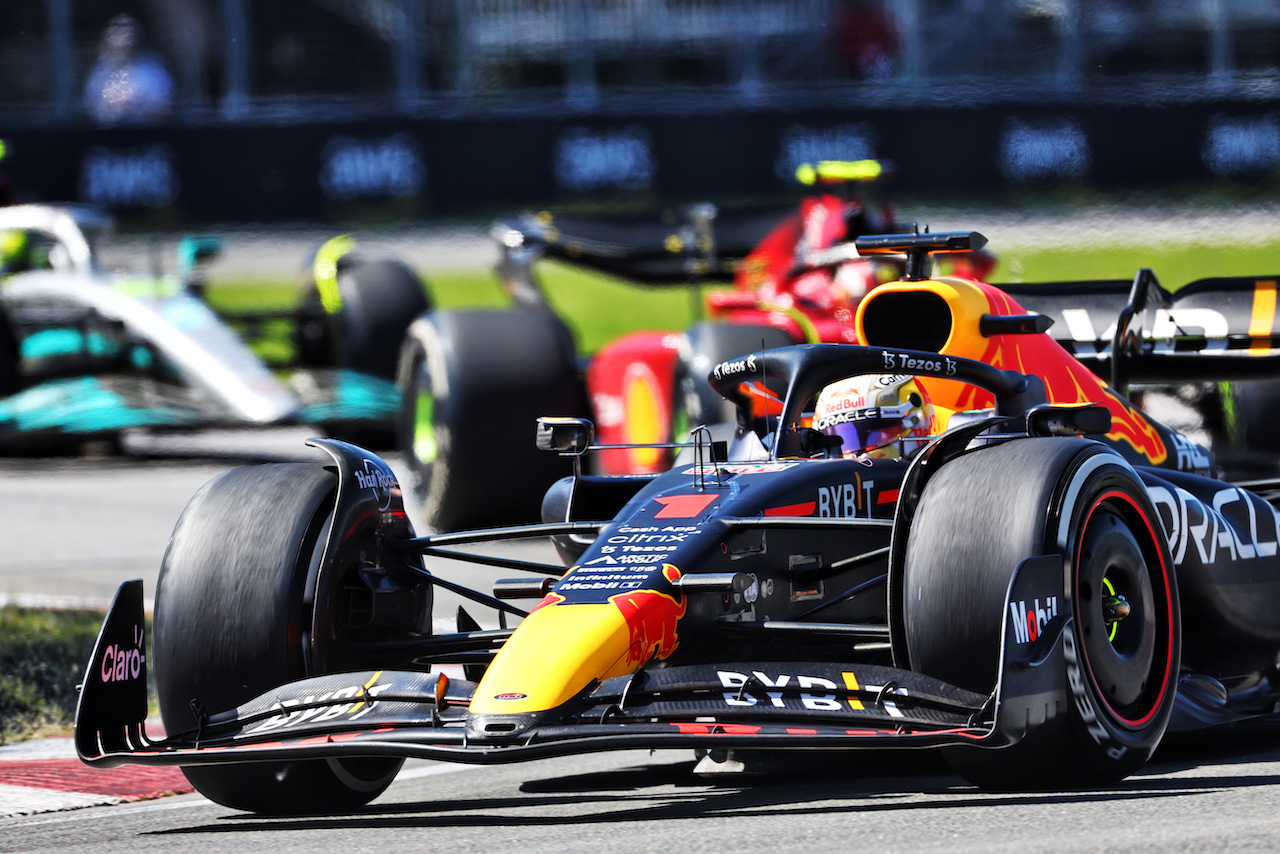 GP CANADA, Max Verstappen (NLD) Red Bull Racing RB18.
19.06.2022. Formula 1 World Championship, Rd 9, Canadian Grand Prix, Montreal, Canada, Gara Day.
- www.xpbimages.com, EMail: requests@xpbimages.com © Copyright: Charniaux / XPB Images