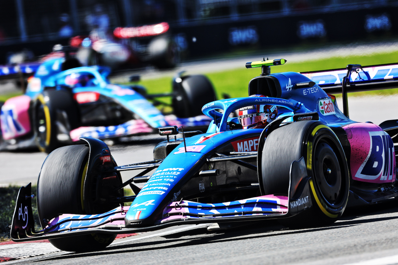 GP CANADA, Esteban Ocon (FRA) Alpine F1 Team A522.
19.06.2022. Formula 1 World Championship, Rd 9, Canadian Grand Prix, Montreal, Canada, Gara Day.
- www.xpbimages.com, EMail: requests@xpbimages.com © Copyright: Charniaux / XPB Images