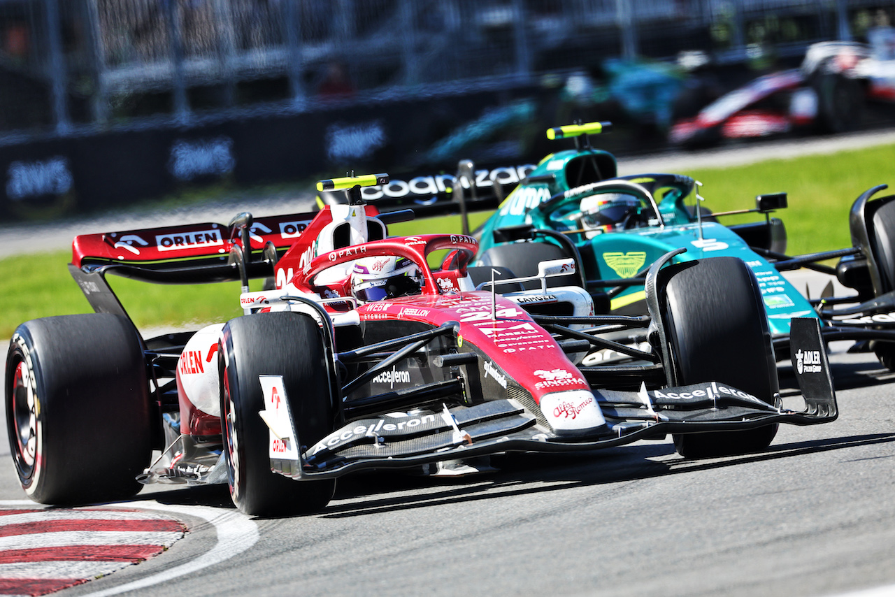 GP CANADA, Guanyu Zhou (CHN) Alfa Romeo F1 Team C42.
19.06.2022. Formula 1 World Championship, Rd 9, Canadian Grand Prix, Montreal, Canada, Gara Day.
- www.xpbimages.com, EMail: requests@xpbimages.com © Copyright: Charniaux / XPB Images