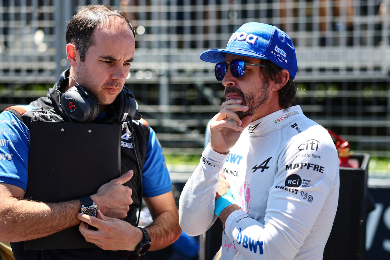 GP CANADA, Fernando Alonso (ESP), Alpine F1 Team 
19.06.2022. Formula 1 World Championship, Rd 9, Canadian Grand Prix, Montreal, Canada, Gara Day.
- www.xpbimages.com, EMail: requests@xpbimages.com © Copyright: Charniaux / XPB Images