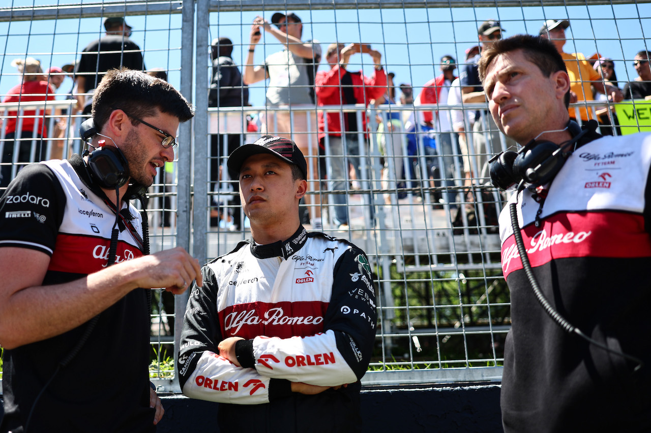 GP CANADA, Guanyu Zhou (CHI), Alfa Romeo Racing 
19.06.2022. Formula 1 World Championship, Rd 9, Canadian Grand Prix, Montreal, Canada, Gara Day.
- www.xpbimages.com, EMail: requests@xpbimages.com © Copyright: Charniaux / XPB Images
