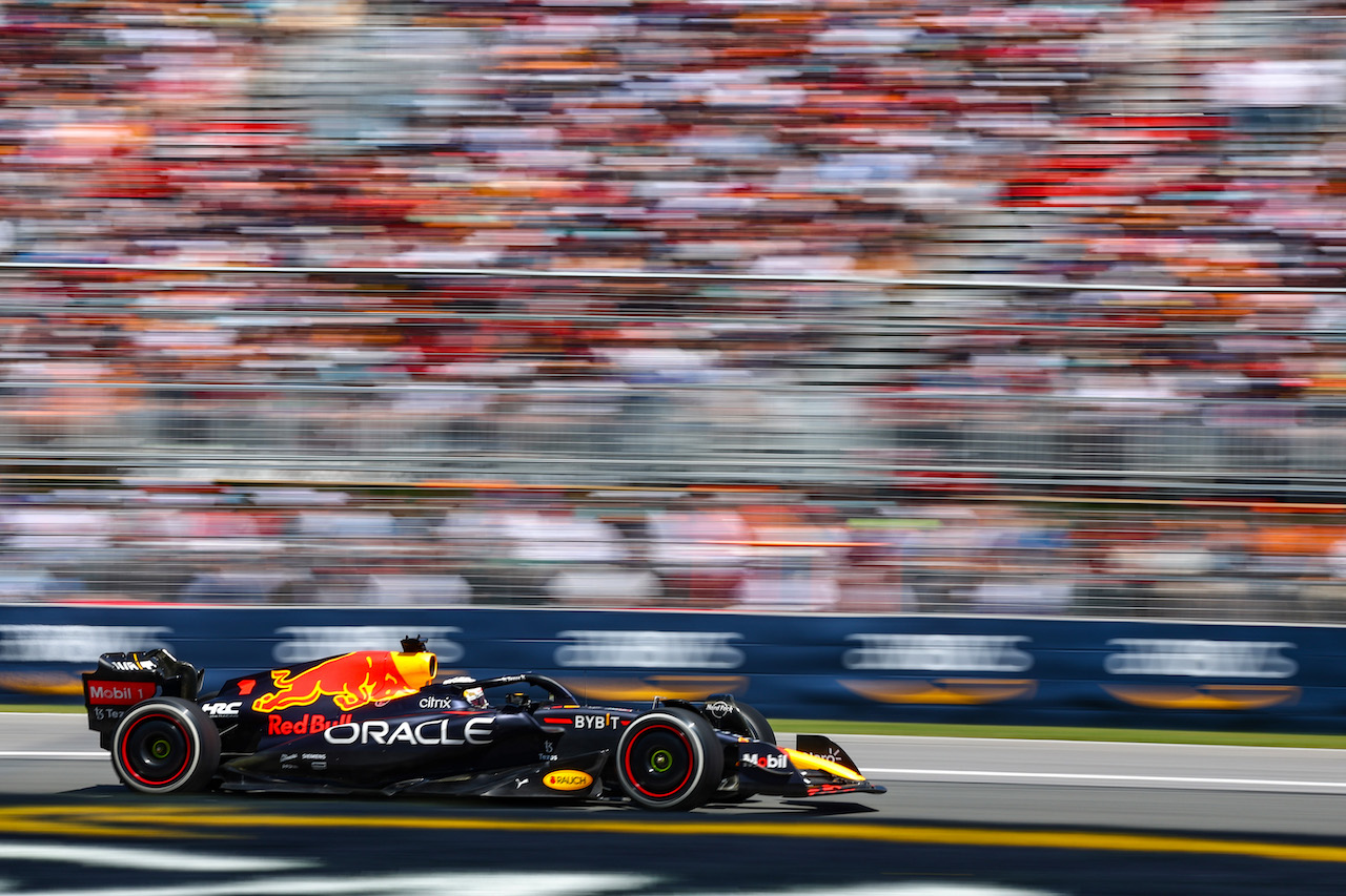 GP CANADA, Max Verstappen (NLD), Red Bull Racing 
19.06.2022. Formula 1 World Championship, Rd 9, Canadian Grand Prix, Montreal, Canada, Gara Day.
- www.xpbimages.com, EMail: requests@xpbimages.com ¬© Copyright: Charniaux / XPB Images