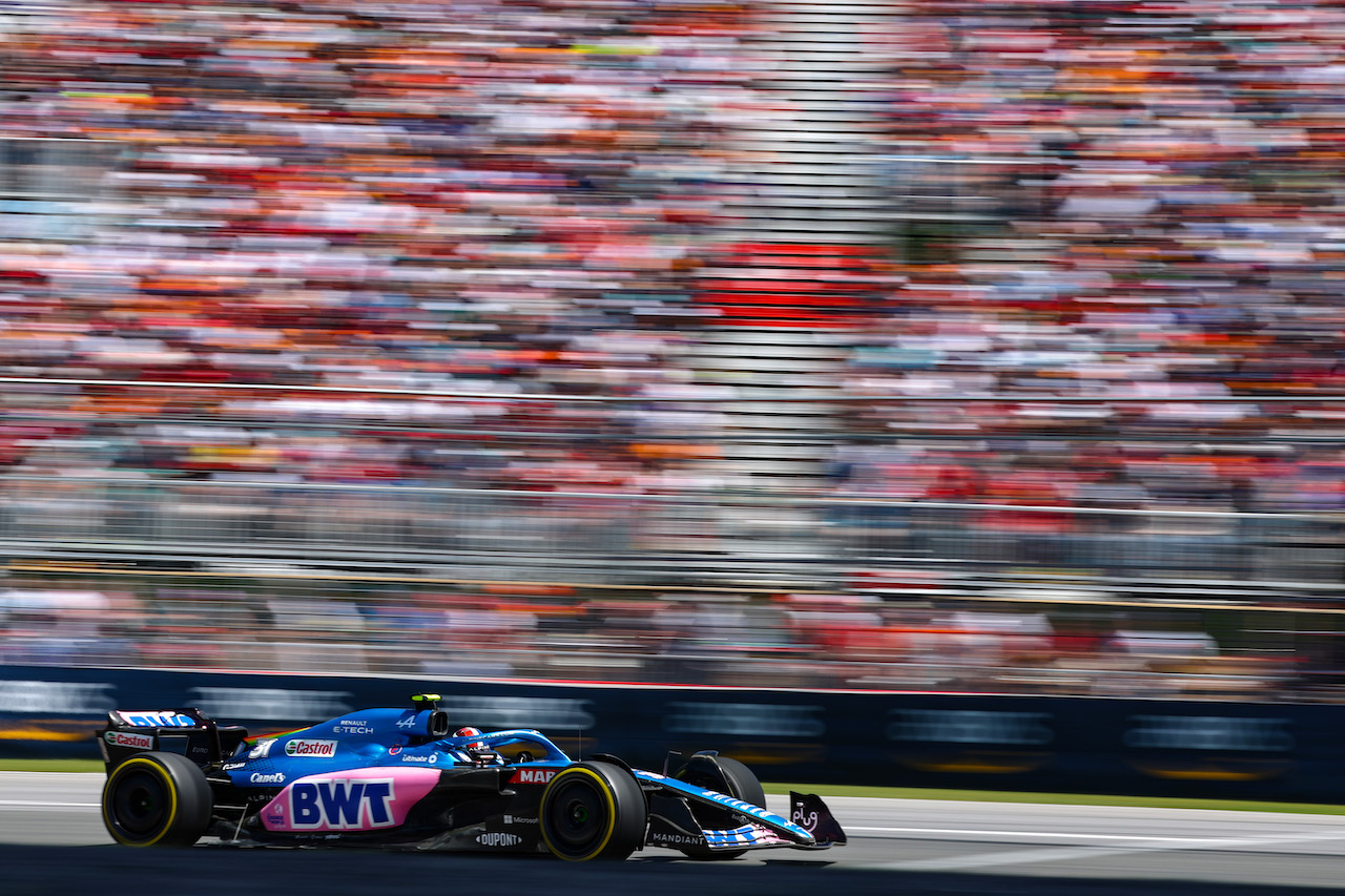GP CANADA, Esteban Ocon (FRA), Alpine F1 Team 
19.06.2022. Formula 1 World Championship, Rd 9, Canadian Grand Prix, Montreal, Canada, Gara Day.
- www.xpbimages.com, EMail: requests@xpbimages.com © Copyright: Charniaux / XPB Images