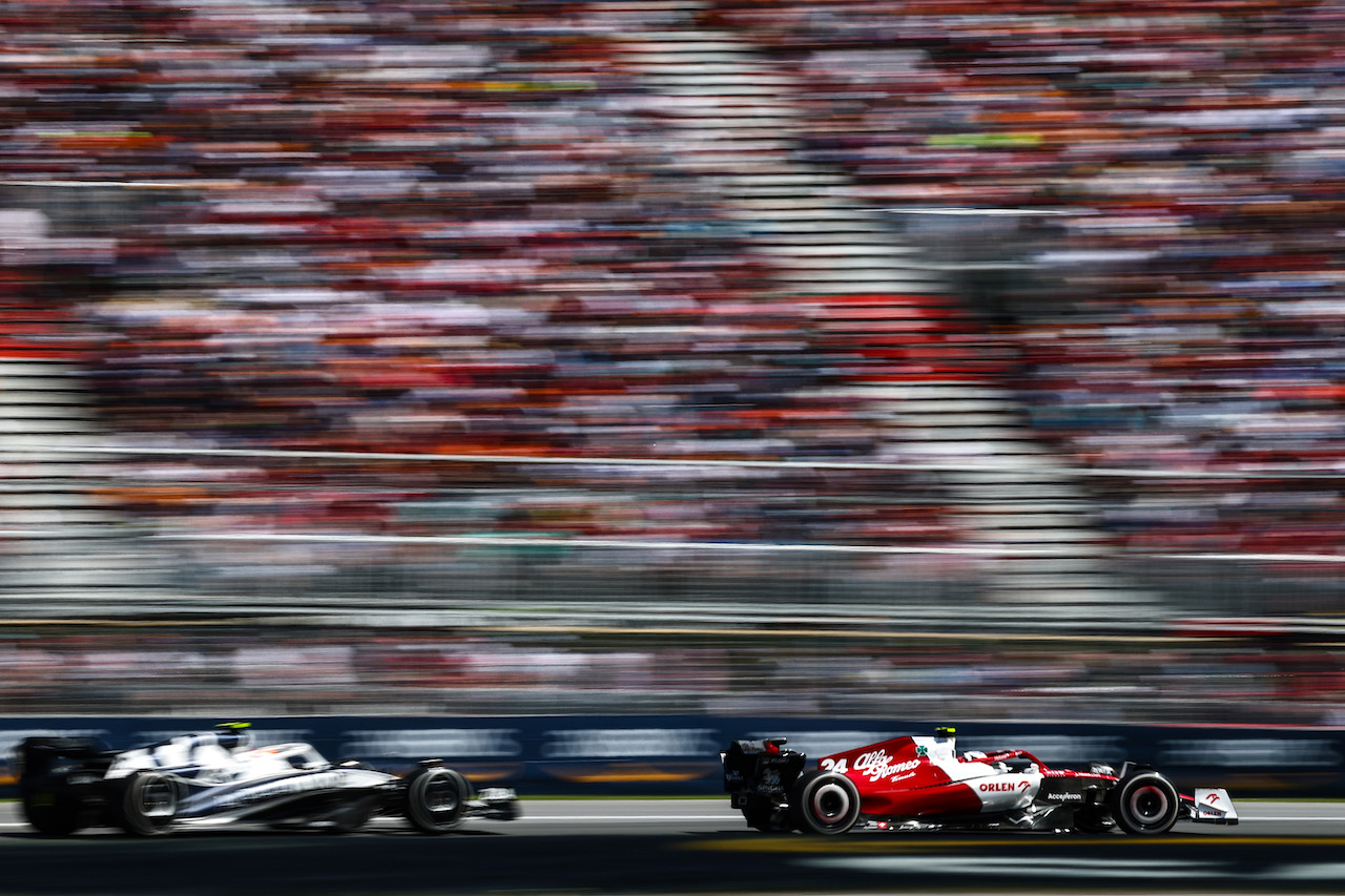 GP CANADA, Guanyu Zhou (CHI), Alfa Romeo Racing 
19.06.2022. Formula 1 World Championship, Rd 9, Canadian Grand Prix, Montreal, Canada, Gara Day.
- www.xpbimages.com, EMail: requests@xpbimages.com © Copyright: Charniaux / XPB Images