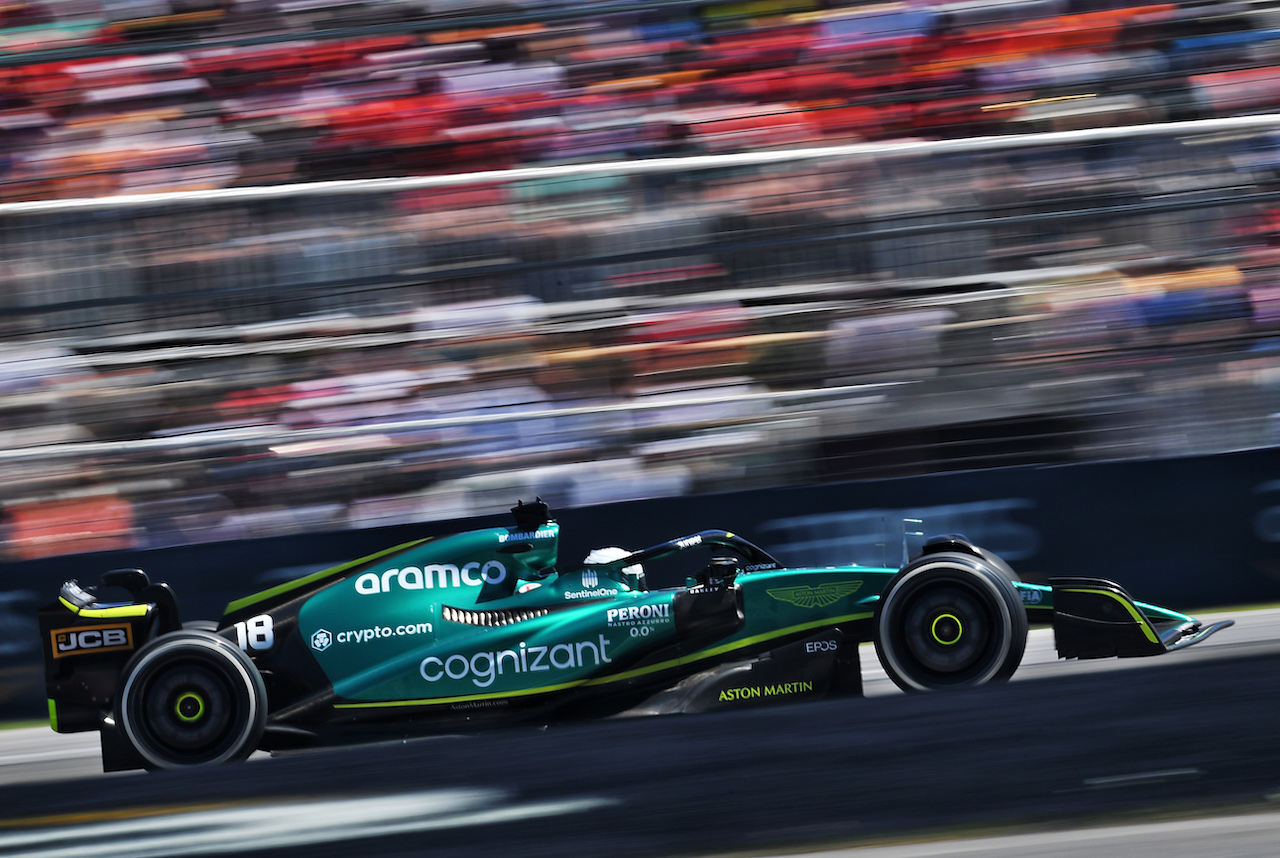 GP CANADA, Lance Stroll (CDN) Aston Martin F1 Team AMR22.
19.06.2022. Formula 1 World Championship, Rd 9, Canadian Grand Prix, Montreal, Canada, Gara Day.
 - www.xpbimages.com, EMail: requests@xpbimages.com © Copyright: Coates / XPB Images