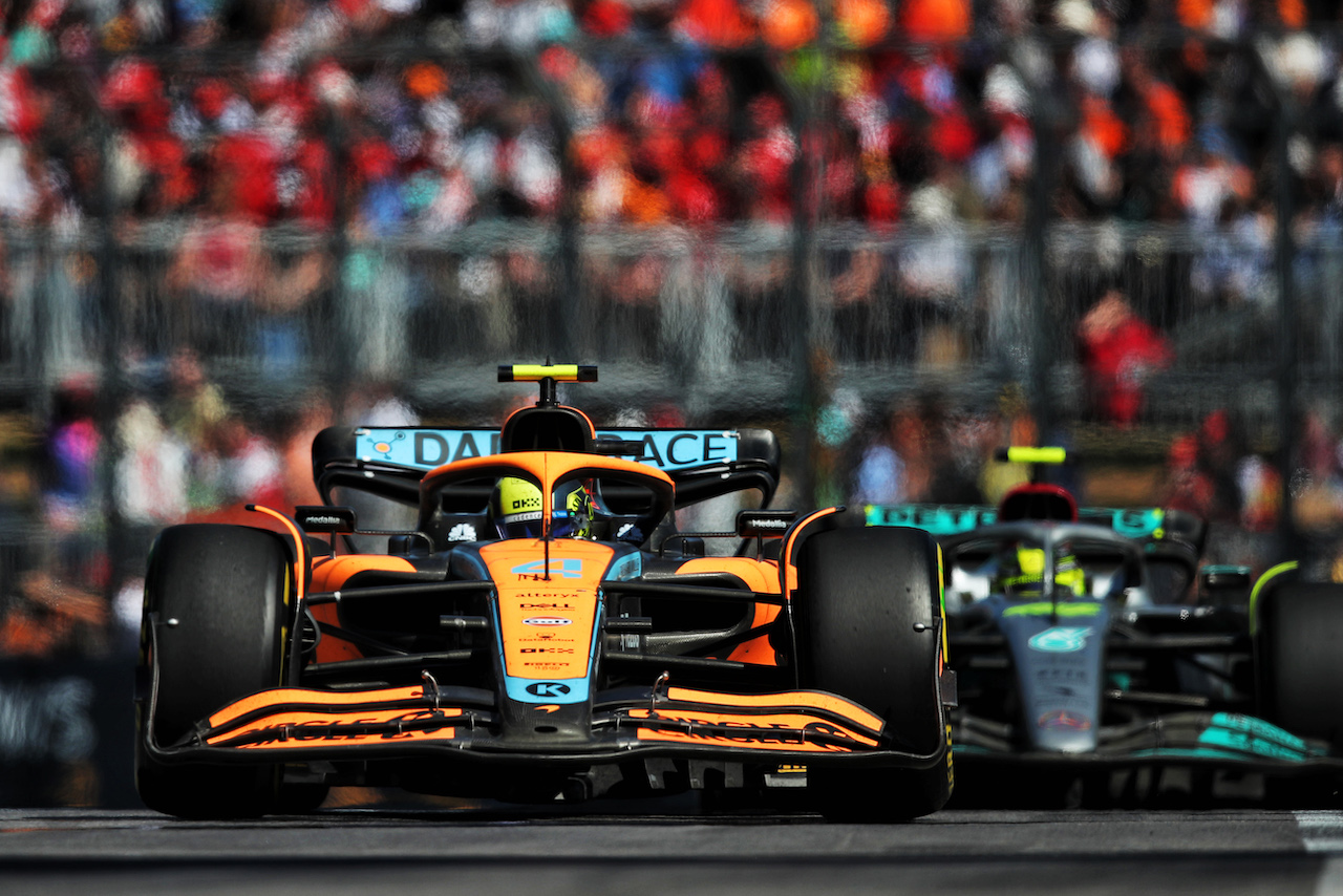 GP CANADA, Lando Norris (GBR) McLaren MCL36.
19.06.2022. Formula 1 World Championship, Rd 9, Canadian Grand Prix, Montreal, Canada, Gara Day.
 - www.xpbimages.com, EMail: requests@xpbimages.com © Copyright: Coates / XPB Images
