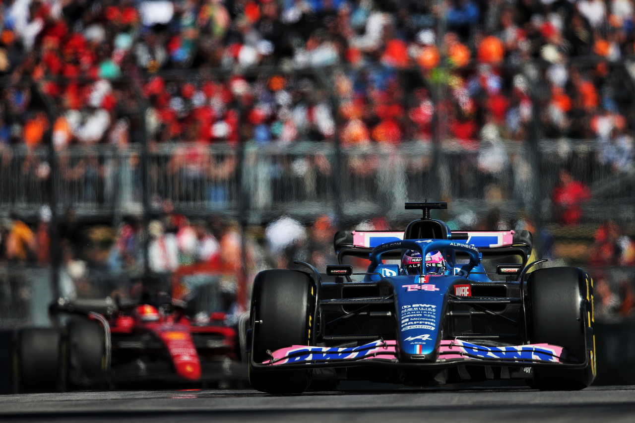 GP CANADA, Fernando Alonso (ESP) Alpine F1 Team A522.
19.06.2022. Formula 1 World Championship, Rd 9, Canadian Grand Prix, Montreal, Canada, Gara Day.
 - www.xpbimages.com, EMail: requests@xpbimages.com © Copyright: Coates / XPB Images