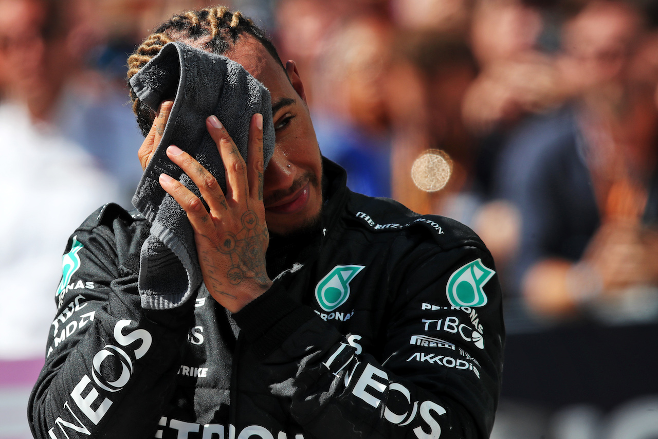 GP CANADA, Lewis Hamilton (GBR) Mercedes AMG F1 in parc ferme.
19.06.2022. Formula 1 World Championship, Rd 9, Canadian Grand Prix, Montreal, Canada, Gara Day.
 - www.xpbimages.com, EMail: requests@xpbimages.com © Copyright: Coates / XPB Images