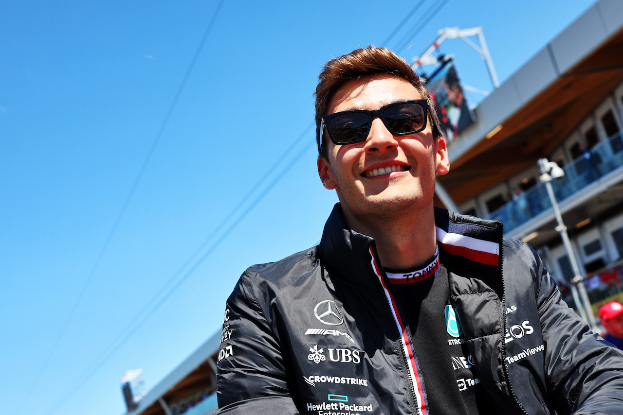 GP CANADA, George Russell (GBR) Mercedes AMG F1 on the drivers parade.
19.06.2022. Formula 1 World Championship, Rd 9, Canadian Grand Prix, Montreal, Canada, Gara Day.
- www.xpbimages.com, EMail: requests@xpbimages.com © Copyright: Batchelor / XPB Images