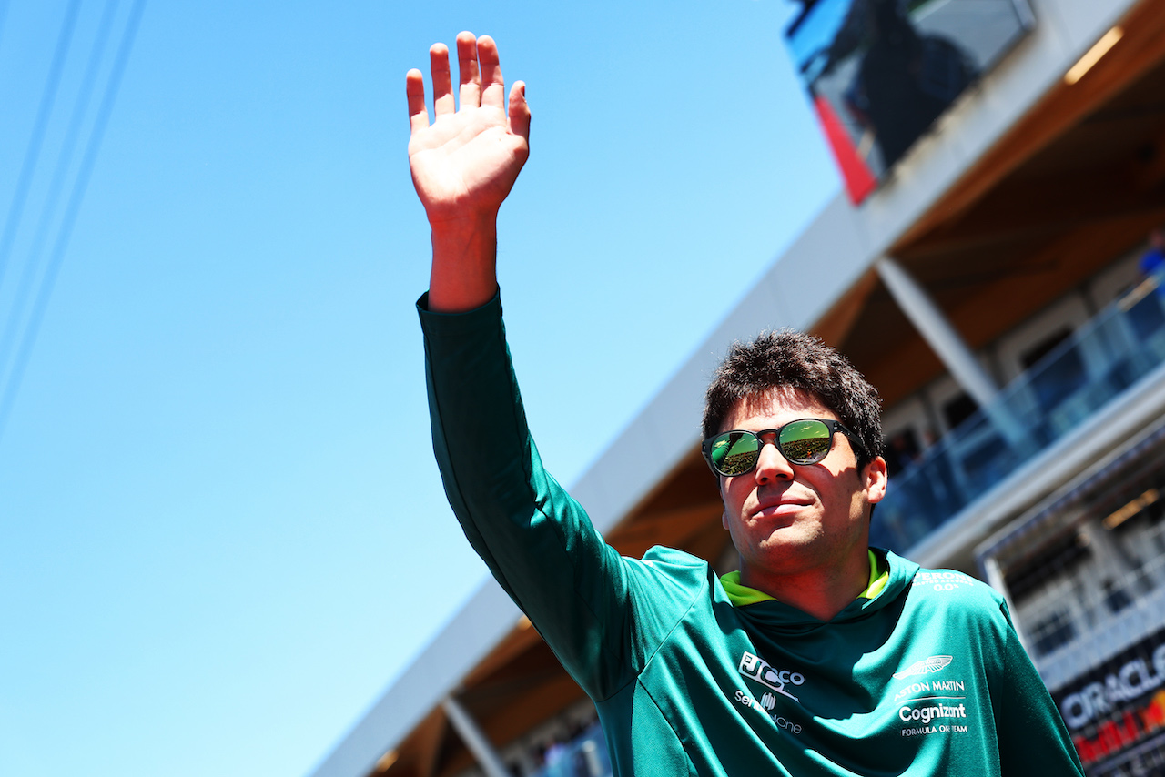 GP CANADA, Lance Stroll (CDN) Aston Martin F1 Team on the drivers parade.
19.06.2022. Formula 1 World Championship, Rd 9, Canadian Grand Prix, Montreal, Canada, Gara Day.
- www.xpbimages.com, EMail: requests@xpbimages.com © Copyright: Batchelor / XPB Images