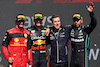GP CANADA, 1st place Max Verstappen (NLD) Red Bull Racing RB18 with 2nd place Carlos Sainz Jr (ESP) Ferrari F1-75 e 3rd place Lewis Hamilton (GBR) Mercedes AMG F1 W13.
19.06.2022. Formula 1 World Championship, Rd 9, Canadian Grand Prix, Montreal, Canada, Gara Day.
- www.xpbimages.com, EMail: requests@xpbimages.com © Copyright: Batchelor / XPB Images