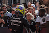 GP CANADA, Third placed Lewis Hamilton (GBR) Mercedes AMG F1 with Angela Cullen (NZL) Mercedes AMG F1 Physiotherapist in parc ferme.
19.06.2022. Formula 1 World Championship, Rd 9, Canadian Grand Prix, Montreal, Canada, Gara Day.
- www.xpbimages.com, EMail: requests@xpbimages.com © Copyright: Bearne / XPB Images