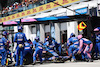 GP CANADA, Esteban Ocon (FRA) Alpine F1 Team A522 pit stop.
19.06.2022. Formula 1 World Championship, Rd 9, Canadian Grand Prix, Montreal, Canada, Gara Day.
- www.xpbimages.com, EMail: requests@xpbimages.com ¬© Copyright: Batchelor / XPB Images