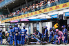 GP CANADA, Esteban Ocon (FRA) Alpine F1 Team A522 pit stop.
19.06.2022. Formula 1 World Championship, Rd 9, Canadian Grand Prix, Montreal, Canada, Gara Day.
- www.xpbimages.com, EMail: requests@xpbimages.com ¬© Copyright: Batchelor / XPB Images